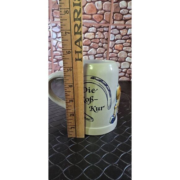 Vintage GERZIT West Germany Stoneware  Donkey Beer Stein Mug - Picture 10 of 10